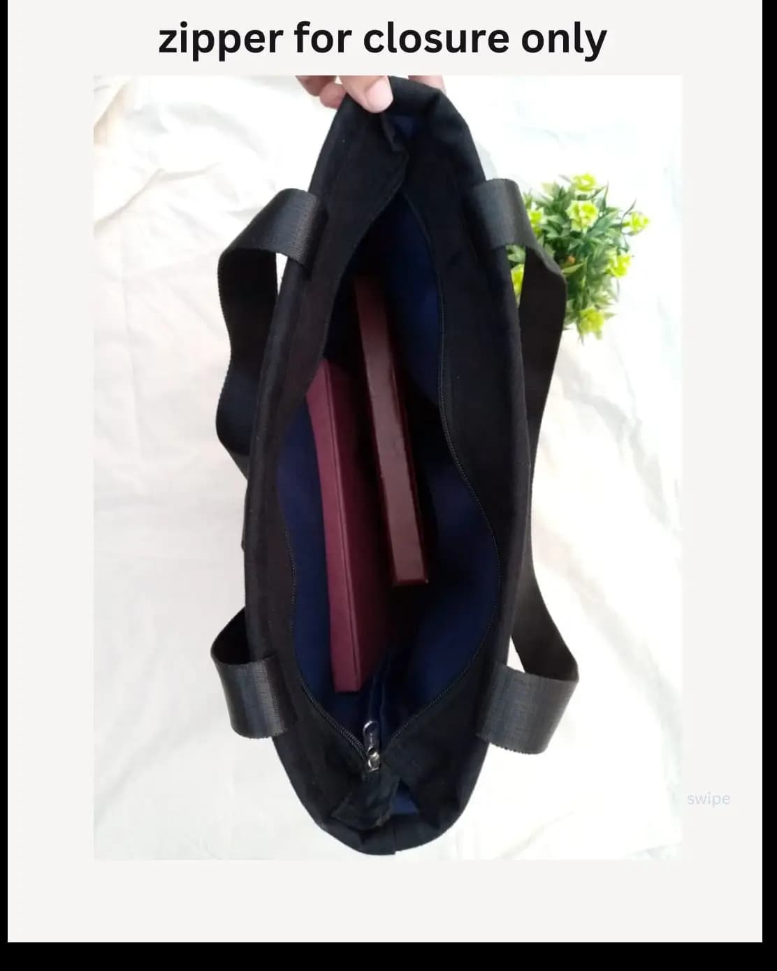 HAND PAINTED FLORAL BASKET BAG